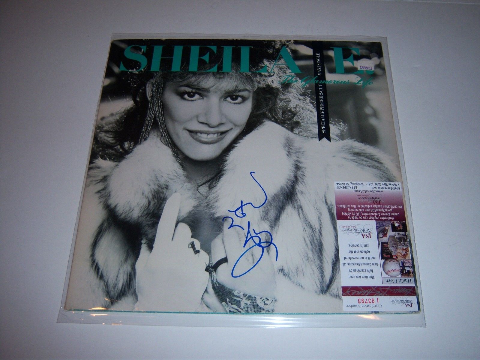 Sheila E The Glamorous Life Jsa/coa Signed Lp Record Album