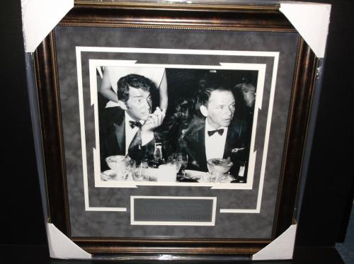 Dean Martin Signed Mounted Photo Display #2 