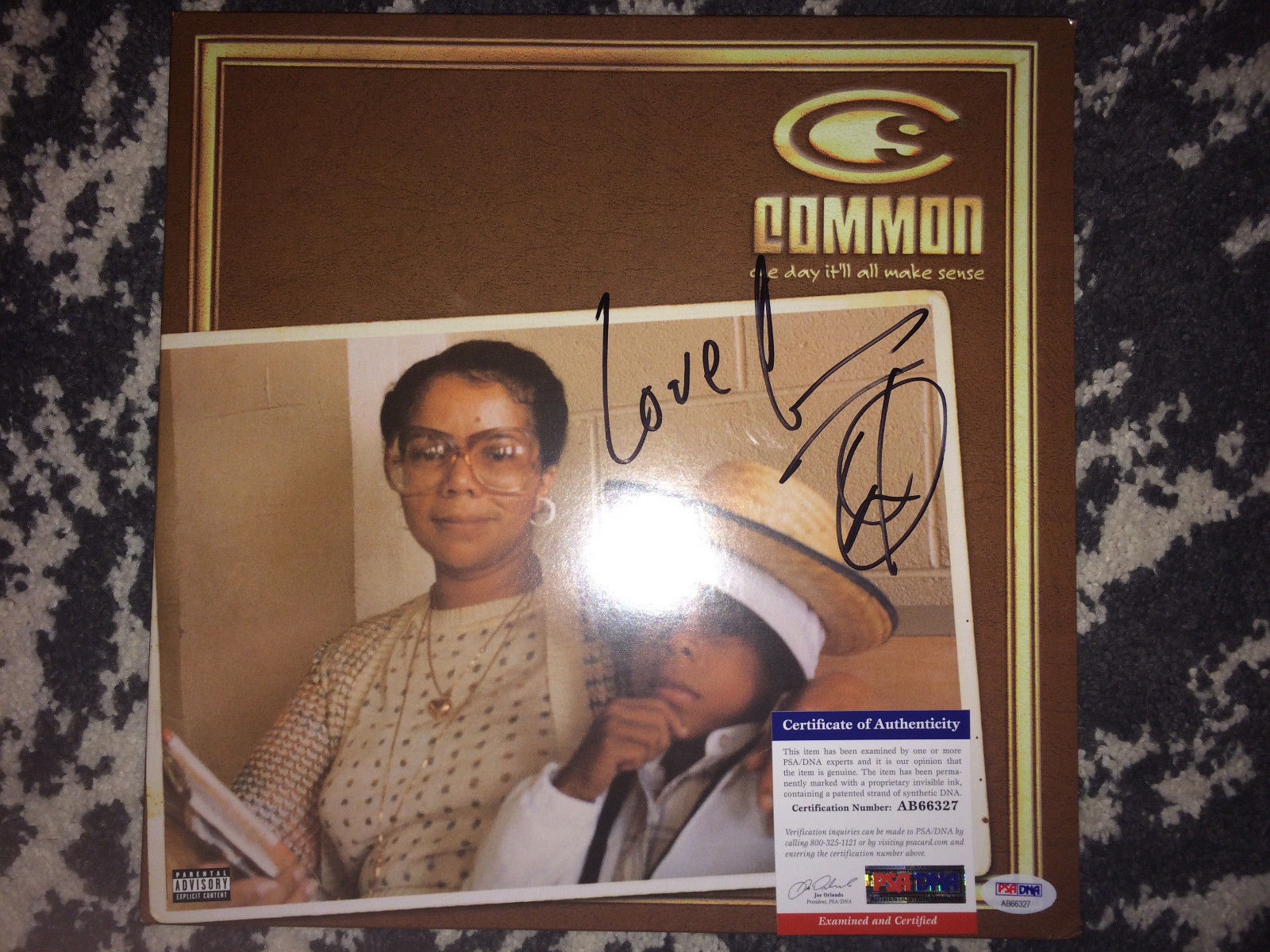Common Signed One Day It Will All Make Sense Vinyl Album Testify Psa Dna 2