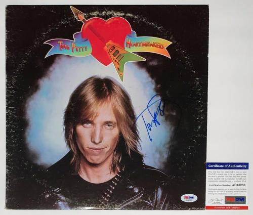 Tom Petty Signed Tom Petty And The Heartbreakers Self-titled Record Psa Coa