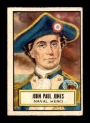 #42 John Paul Jones SP - 1952 Topps Look n See Non-Sports Cards (Star) Graded VGEX