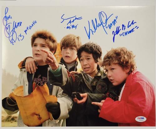 THE GOONIES CAST REPRINT SIGNED 8X10 PHOTO AUTOGRAPHED PICTURE CHRISTMAS GIFT 