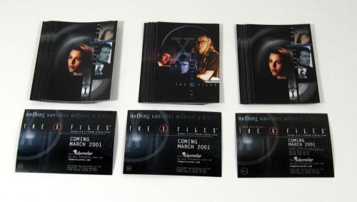 Nm/Mt 3 2001 Inkworks The X-Files Seasons 4 & 5 Promo Card Set 