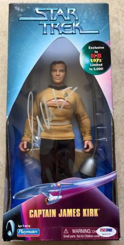 1999 William Shatner Signed Star Trek Captain Kirk Collectors Figure PSA/DNA COA