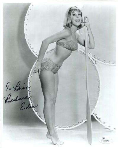 Barbara Eden Signed Autographed I Dream Of Jeannie Color Photo. 