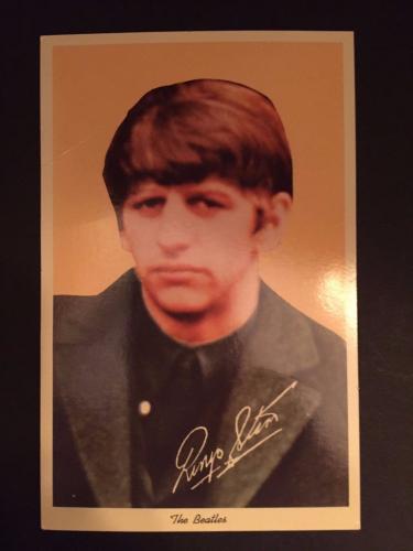 1964, Ringo Starr, Beatles, "Un-Used" Post Card, "NEMS" (Scarce / Vintage)