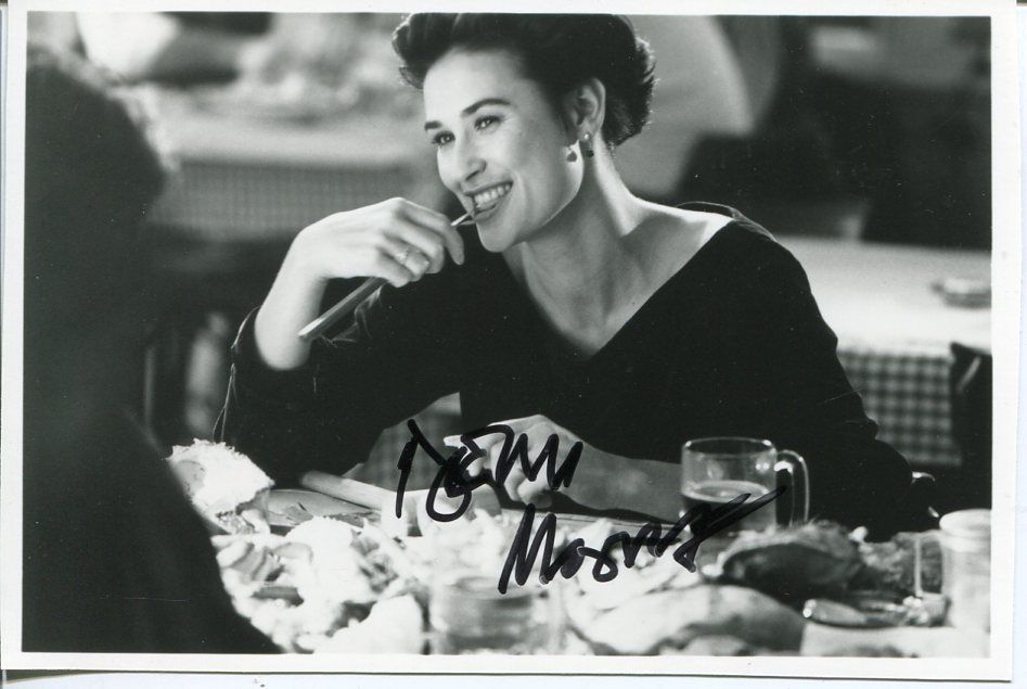 Demi Moore Ghost A Few Good Men St Elmo S Fire Sexy Signed Autograph Photo