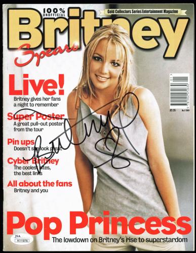 Autographed Britney Spears Memorabilia: Signed Photos ...