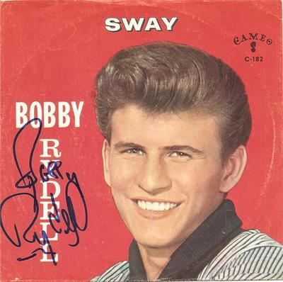 SWAY signed BOBBY RYDELL - 45 rpm picture sleeve - 