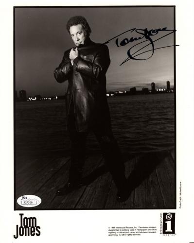 TOM JONES #4 10x8 SIGNED Mounted Photo Print FREE DELIVERY 