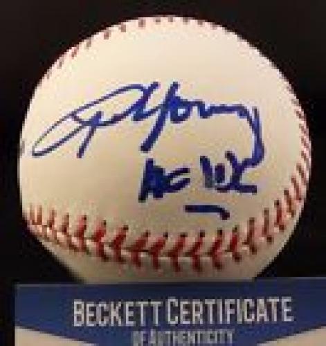 Angus Young AC/DC Full Sig Signed Autographed Baseball Ball Beckett Certified