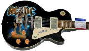 AC DC Autographed Signed Airbrushed Guitar Preorder PSA UACC RD COA AFTAL