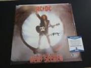 AC/DC Angus Young Heat Seeker Signed Autographed 12" LP Album Beckett Certified