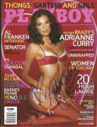 Adrianne Curry Signed February 2006 Playboy Magazine PSA/DNA COA Autograph Model