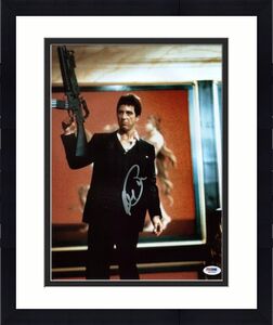 Al Pacino Scarface Signed 11X14 Photo Graded Perfect 10! PSA/DNA ITP #5A00867