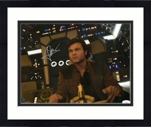 Alden Ehrenreich Signed Autographed 11X14 Photo Star Wars Han Solo JSA UU46275