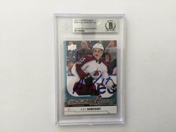 kerfoot signed jersey