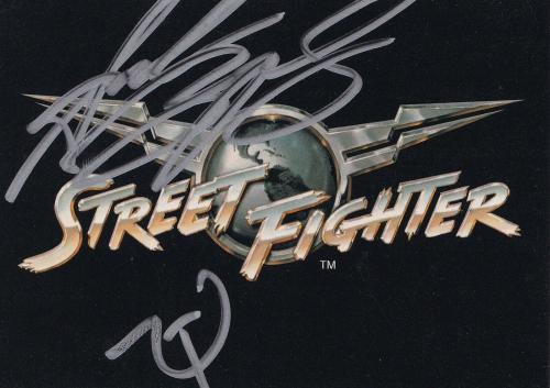 Andrew Bryniarski Signed 1995 Street Fighter Movie Upper Deck Card #89 Auto 1994