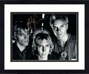 Andy Summers Signed Autographed 11x14 Photo The Police Group Shot JSA II60722