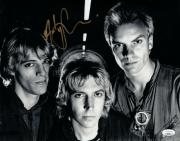 Andy Summers Signed Autographed 11x14 Photo The Police Group Shot JSA II60722