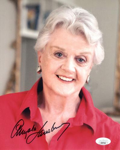 ANGELA LANSBURY HAND SIGNED 8x10 COLOR PHOTO      MURDER SHE WROTE        JSA