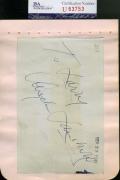 Angela Lansbury Jsa Coa Hand Signed Vintage 1949 Album Page Autograph Authentic