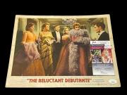 Angela Lansbury Reluctant Debutante Signed Autograph 11x14 Lobby Card Photo