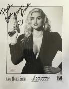 Anna Nicole Smith Autographed 8x10 Photo JSA