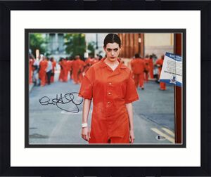 Anne Hathaway Bas Beckett Coa Hand Signed 11x14 Batman Photo Autograph