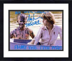 Ari Lehman "Boy in the Lake" "Friday the 13th 1980" Autographed Jason Voorhees 8x10 Photo