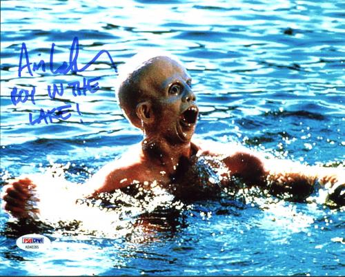 Ari Lehman Friday The 13th "Boy in the Lake!" Signed 8X10 Photo PSA/DNA