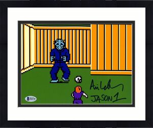 Ari Lehman Friday The 13th Video Game "Jason 1" Signed 8x10 Photo BAS 8