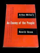 Arthur Miller Enemy Of The People Signed Autograph 1st Edition Hardback Book