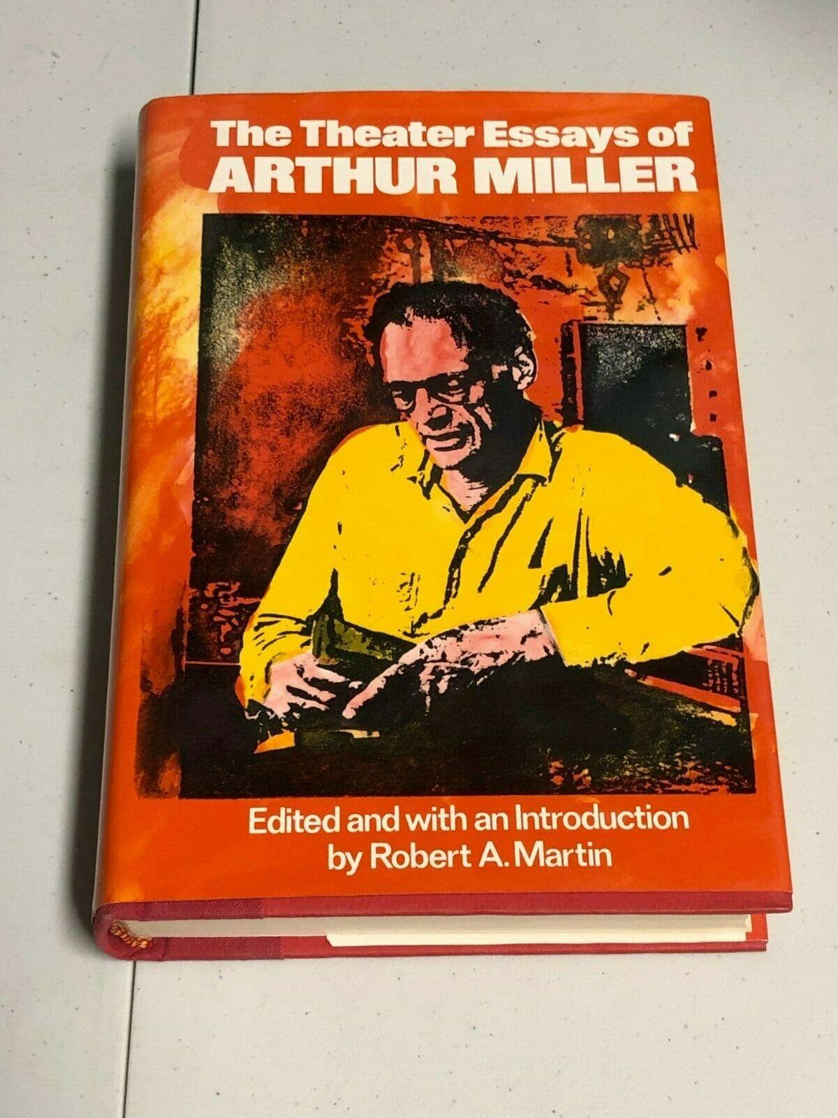 Arthur Miller Theater Essays Rare Signed Autograph 1st Edition Hardback ...