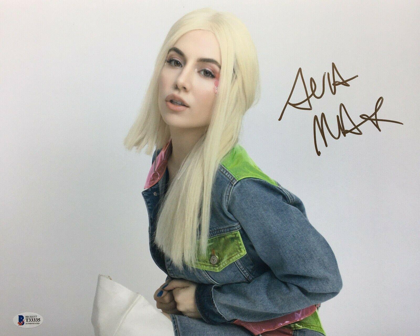 Ava Max Signed 11x14 Photo Sweet Buy Psycho Kings Queens Bas T33335 - kings and queens roblox id code ava max