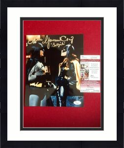 Batman (Adam West) / Batgirl (Yvonne Craig), "Autographed" (JSA) 8 x 10  Photo