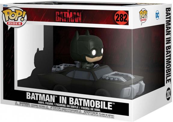 Batman in Batmobile The Batman #282 Funko Pop! Rides Figurine