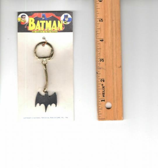 Batman Vintage Keychain From 1966      Awesome+rare     Vintage On Original Card
