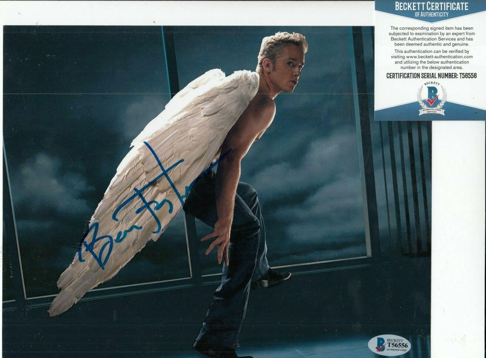 Ben Foster Signed X Men The Last Stand Angel 8x10 Photo Beckett Bas T