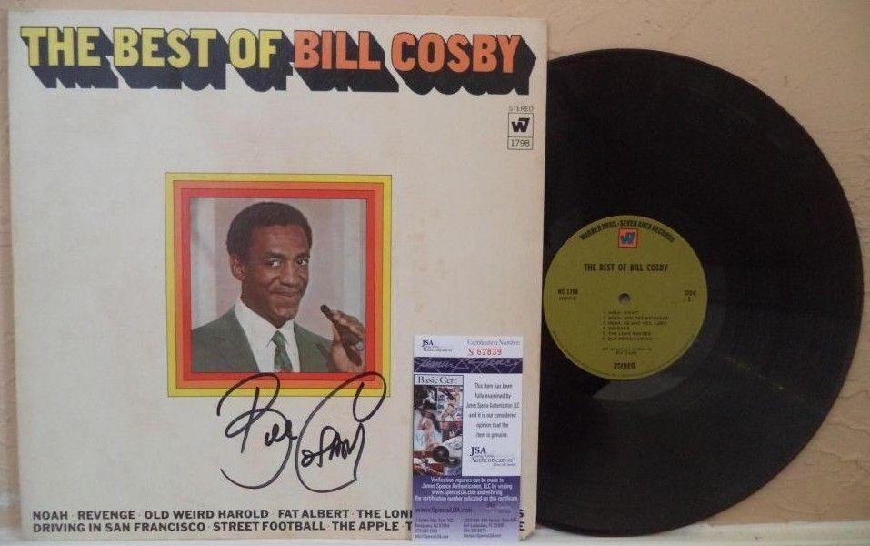 Bill Cosby Best Of Bill Cosby Signed Autograph Vinyl