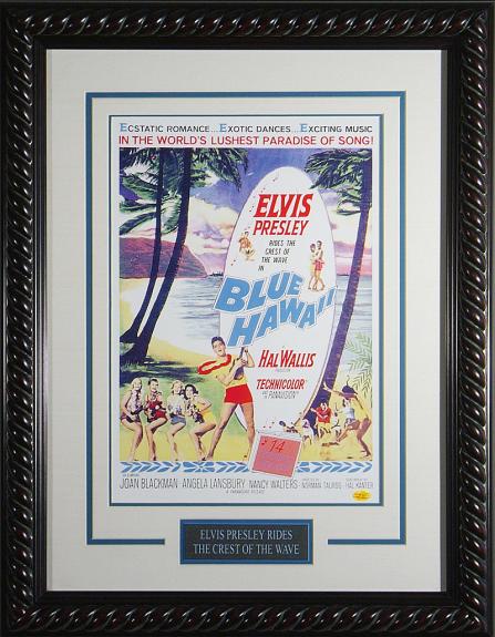 Blue Hawaii - Elvis Presley Framed 11x17 Publicity Movie Pos