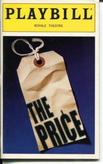 Bob Dishy Lizbeth Mackay Arthur Miller The Price Nov1999 Opening Night Playbill