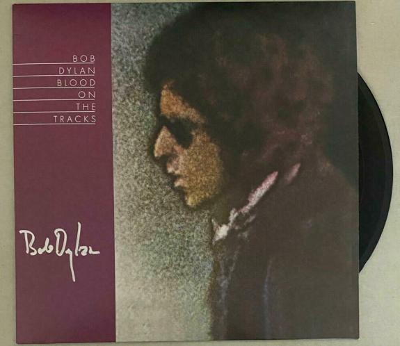 Bob Dylan Signed Autograph Album Vinyl Record Blood On The Tracks  J. Rosen Real