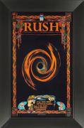 2002 Rush Concert poster by Bob Masse – August 16th at the CW Mitchell Pavilion and August 17th at the Verizon Wireless Amphitheater