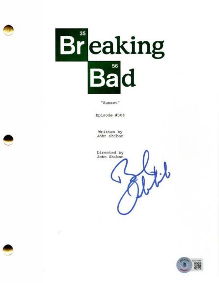 Bob Odenkirk Signed Breaking Bad Full Script 3x06 Autograph Beckett Witness
