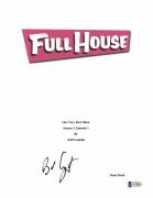 Bob Saget Signed Autographed Full House Full Script Beckett Bas Coa 2