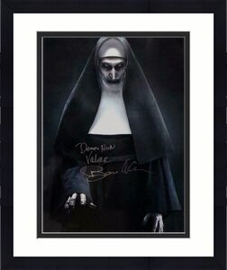 Bonnie Aarons Autographed 16x20 The Nun Photo with Demon Nun- Beckett W Auth