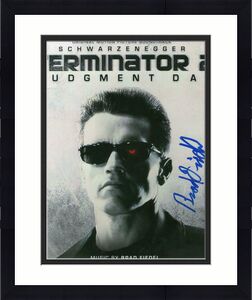 Brad Fiedel Signed Autograph 8x10 Photo - Terminator 2: Judgement Day Composer