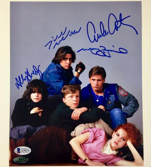 MOLLY RINGWALD Autograph The Breakfast Club Signed 8x10 Photo PSA/DNA COA C 