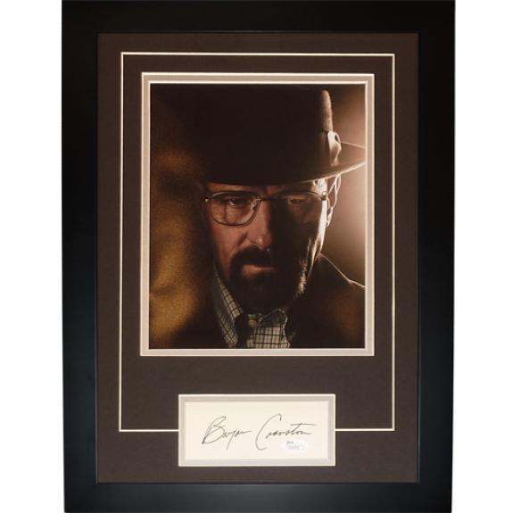 Bryan Cranston Autographed Breaking Bad (Walter White) “Signature Series” Frame – JSA